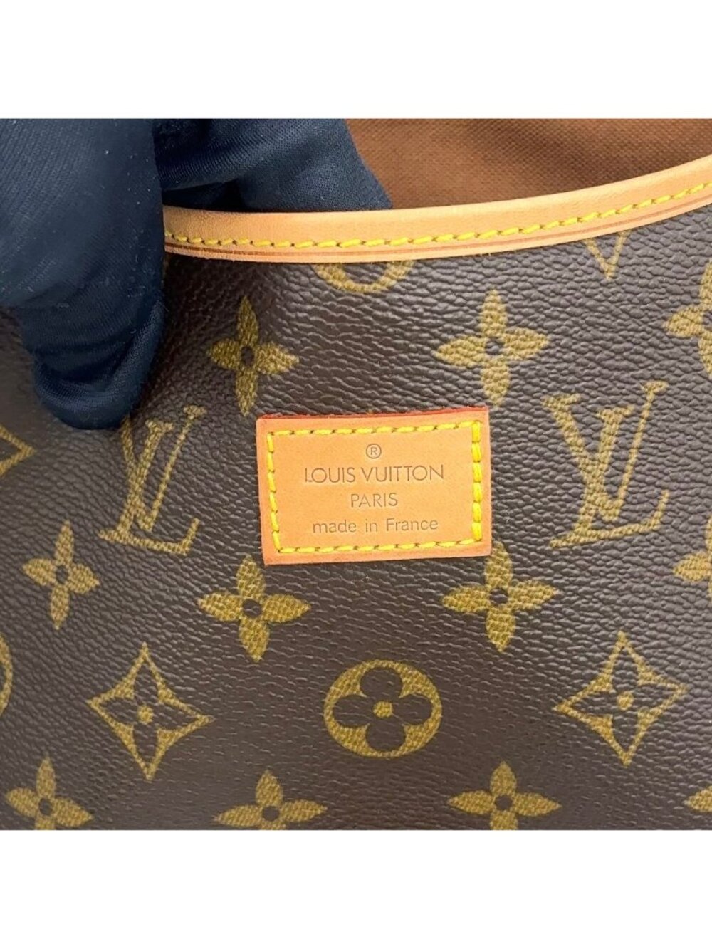 Louis Vuitton Saumur 35 Monogram Leather Brown Shoulder Bag Gold - Picture 5 of 15